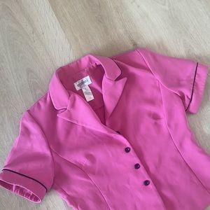 Pink suit set top!!!